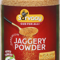 Sarvaay Jaggery Powder jar made with 100% chemical free sugarcane