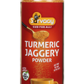 Sarvaay 200gm Organic Turmeric Jaggery Powder jar, premium Haldi Jaggery Powder for immunity and digestion